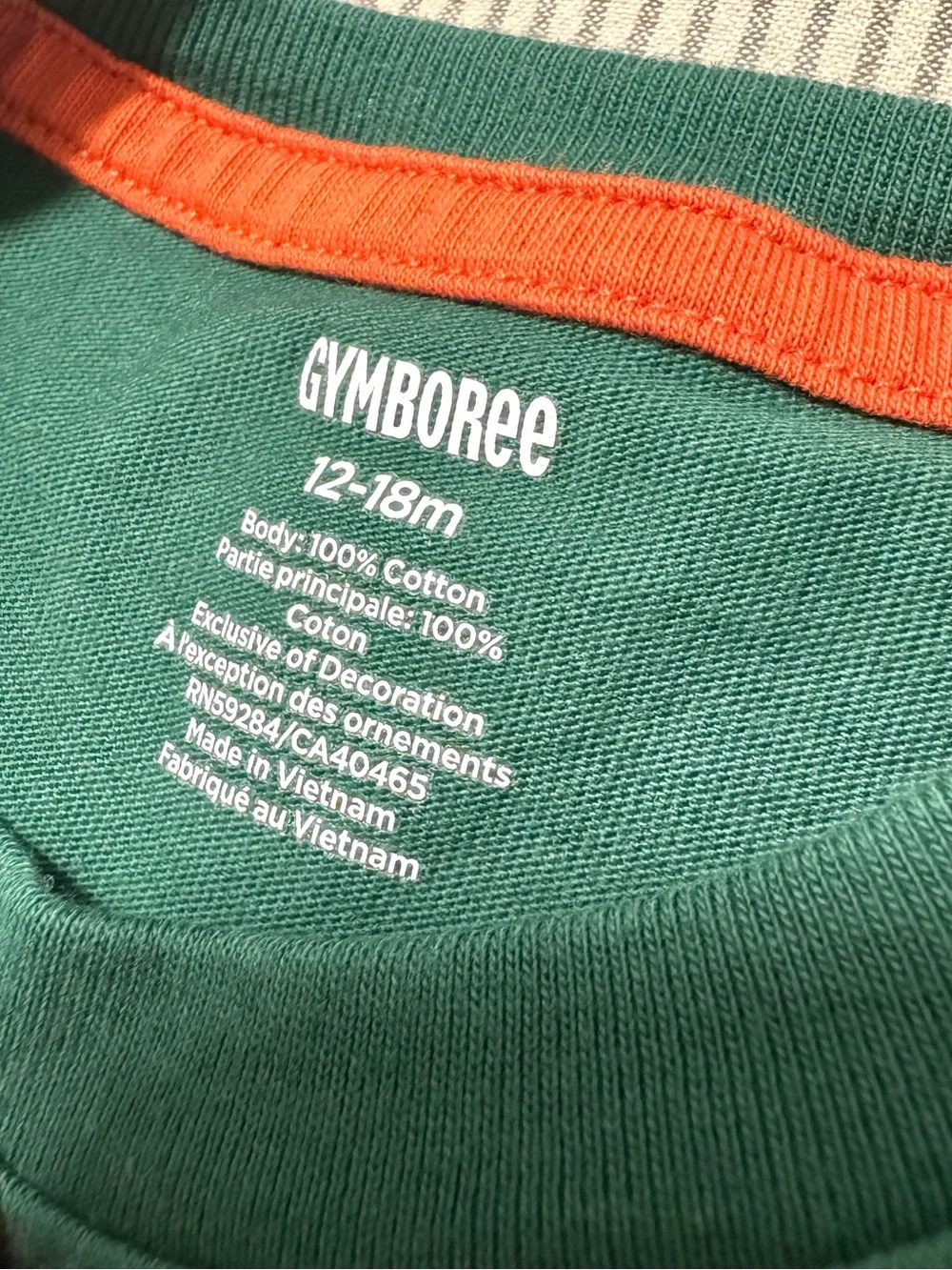 Gymboree Green Fox & Hedgehog Layered-Look Kids Long Sleeve Tee - Size: 12-18mo.